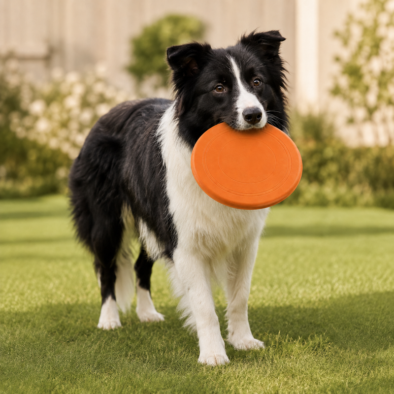 Hundefrisbee aus Gummi