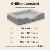 Orthopädisches Hundebett mit Memory Foam