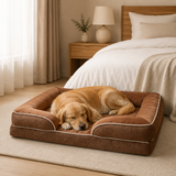 Orthopädisches Hundebett mit Gel-Memory-Foam