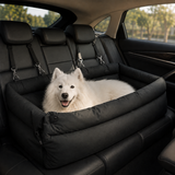 Auto-Hundebett mit Befestigungsgurten