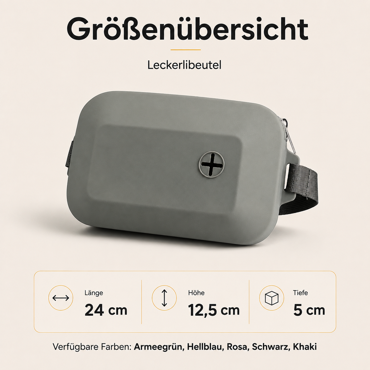 Leckerlibeutel aus Silikon