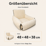 Auto-Hundebett für kleine Hunde