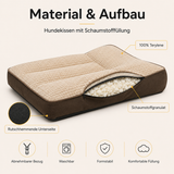 Waschbares Hundekissen mit Schaumstofffüllung