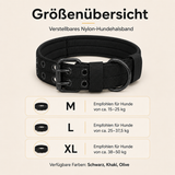 Verstellbares Nylon-Hundehalsband