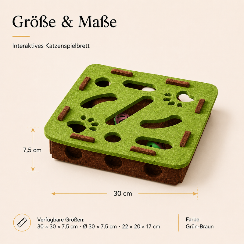 Interaktives Katzenspielbrett