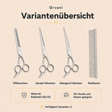 Fellscheren Set aus Edelstahl