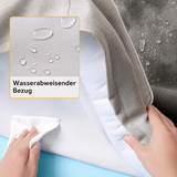 Orthopädisches Hundebett – Wasserdichtes Memory Foam Hundebett mit waschbarem Bezug, Gel-Memory-Schaum & rutschfester Unterseite für kleine & große Hunde