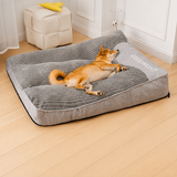 Waschbares Hundebett für mittelgroße & große Hunde – Orthopädisches Hundekissen mit abnehmbarem Bezug