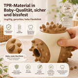 Interaktives Hundespielzeg mit Leckerliausgabe – Kauspielzeug aus TPR zur Zahnpflege & Beschäftigung für Hunde