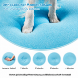 Orthopädisches Hundebett & Katzenbett mit Memory Foam – Waschbares Hundekissen, Wasserdichtes Hundesofa für kleine & große Hunde