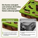Interaktives Katzenspielzeug – Intelligenzspiel für Katzen mit Bällen und Verstecken