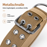 Verstellbares Hundehalsband aus Nylon – Robustes Halsband für mittelgroße und große Hunde