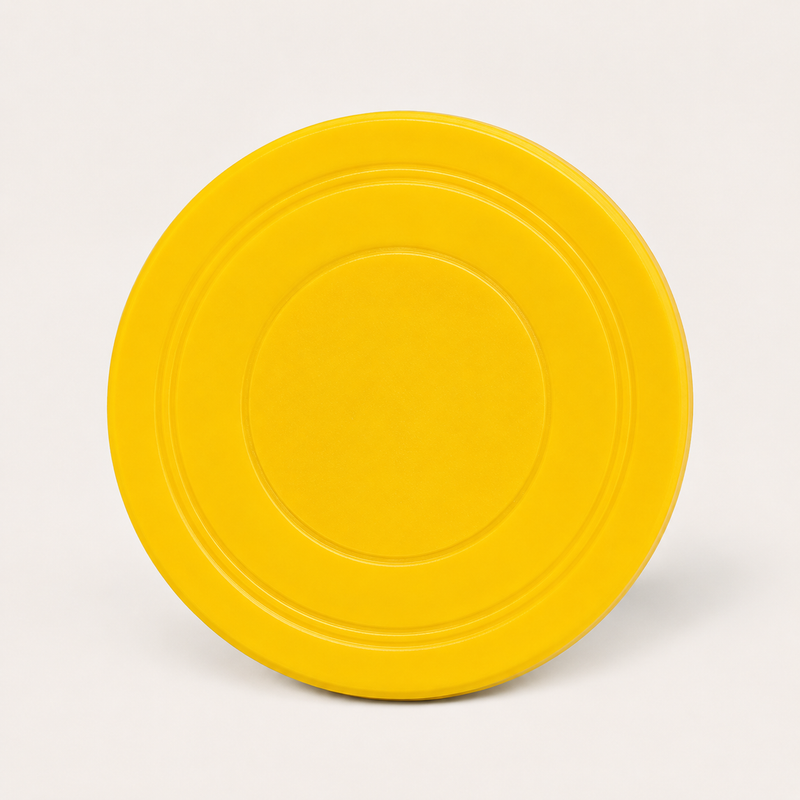 Hundefrisbee aus Gummi – Robustes Wurfspielzeug für Hunde zum Apportieren und Training