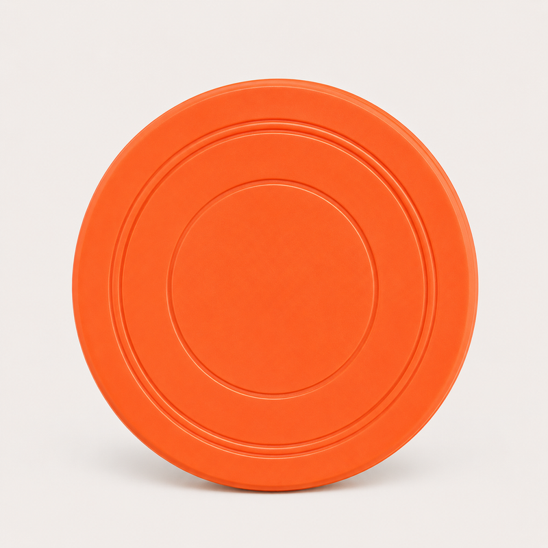 Hundefrisbee aus Gummi – Robustes Wurfspielzeug für Hunde zum Apportieren und Training