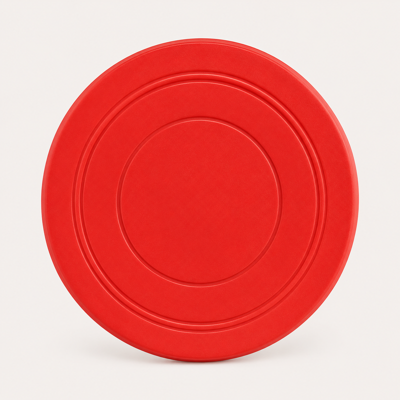 Hundefrisbee aus Gummi – Robustes Wurfspielzeug für Hunde zum Apportieren und Training