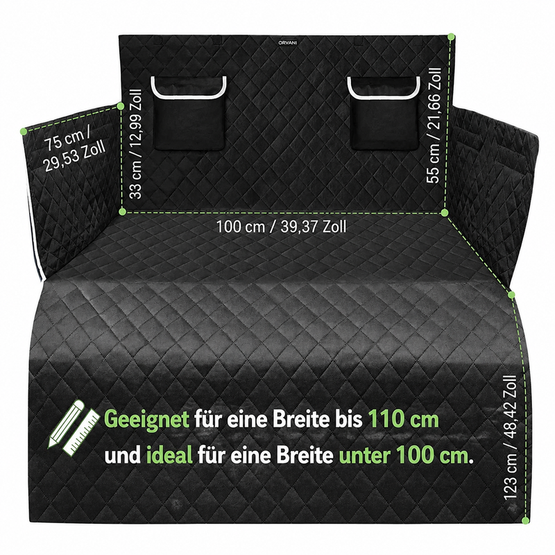 Kofferraumschutz für Hunde – Wasserdichte Kofferraummatte für SUV & Kombi