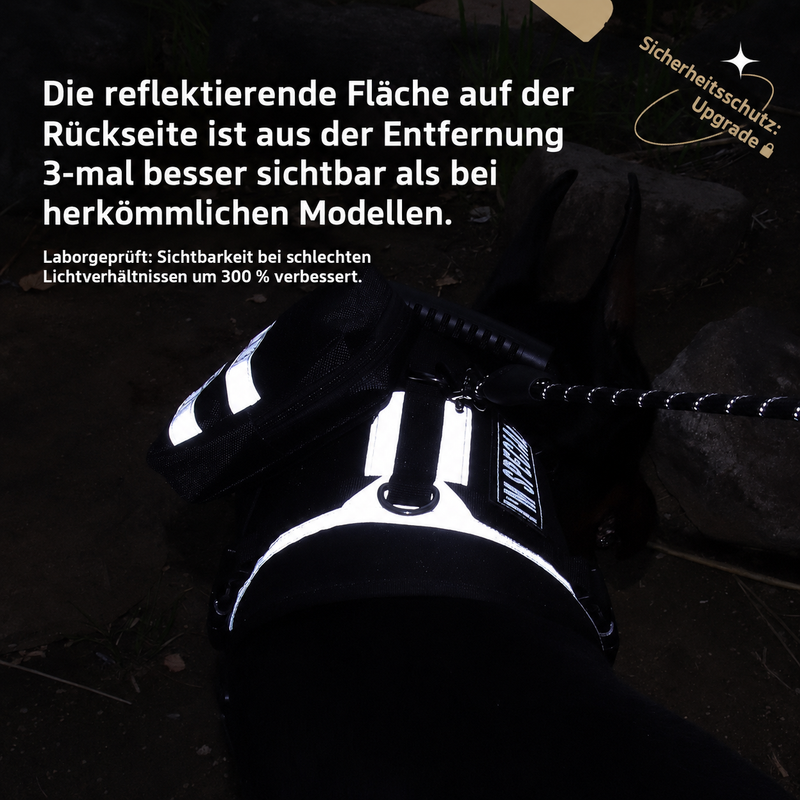 Taktisches Hundegeschirr – Reflektierendes, verstellbares Hundegeschirr für Training & Alltag
