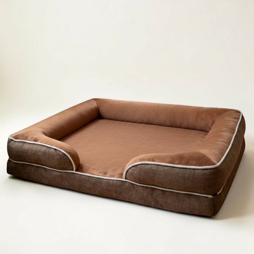 Orthopädisches Hundebett mit Gel-Memory-Foam