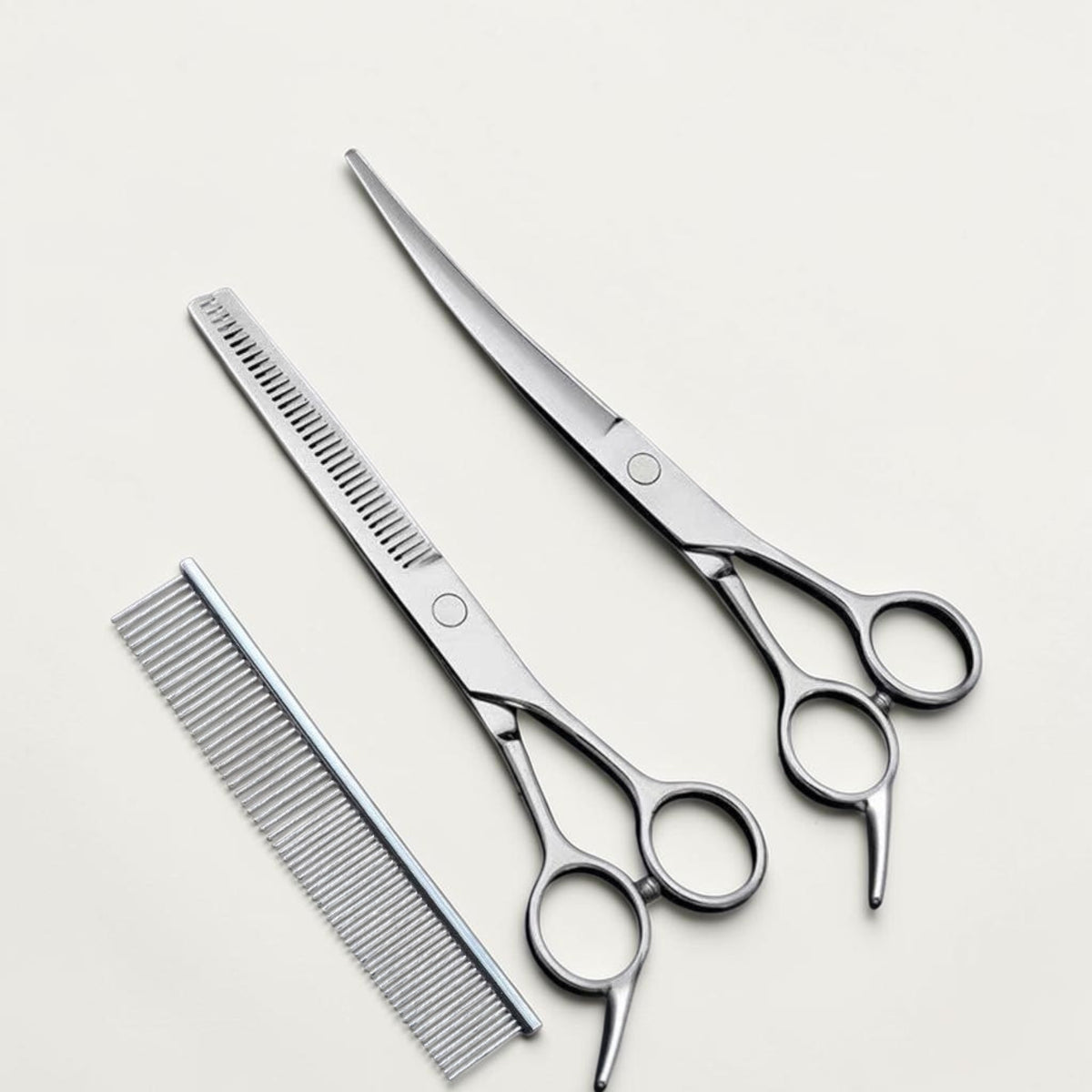 Fellscheren Set aus Edelstahl