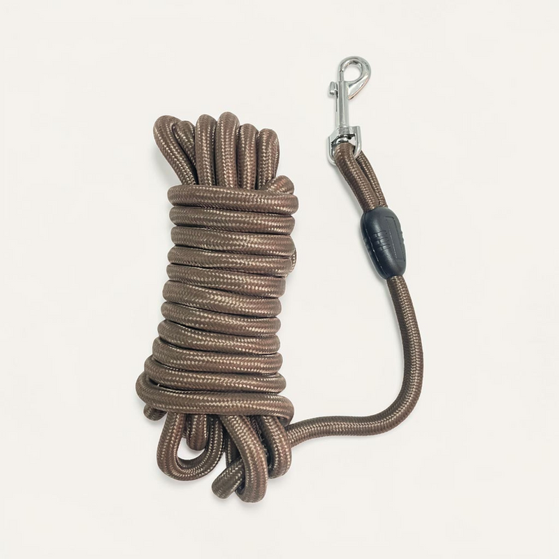 Schleppleine für Hunde – Trainingsleine aus Nylon für Rückruftraining, Freilauf & Hundetraining in 5 m, 10 m oder 15 m