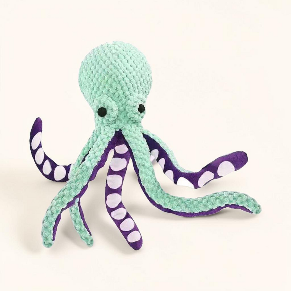 Plüsch-Oktopus Hundespielzeug mit Quietscher